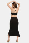 Sugathari Flared Saree Shapewear  - Black Pink — thumbnail 6