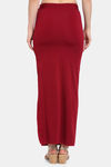 Sugathari Flared Saree Shapewear  - Black Maroon — thumbnail 4