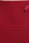 Sugathari Flared Saree Shapewear  - Black Maroon — thumbnail 7