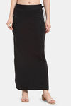 Sugathari Flared Saree Shapewear  - Black Maroon — thumbnail 8
