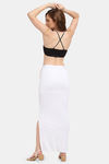 Sugathari Flared Saree Shapewear  - White Pink — thumbnail 12