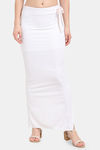 Sugathari Flared Saree Shapewear  - White Pink — thumbnail 8