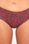 Red Rose Medium Rise Full Coverage Hipster Panty (Pack of 3) - Multicolor — thumbnail 5