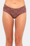 Red Rose Medium Rise Full Coverage Hipster Panty (Pack of 3) - Multicolor — thumbnail 6