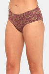Red Rose Medium Rise Full Coverage Hipster Panty (Pack of 3) - Multicolor — thumbnail 7