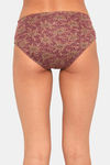 Red Rose Medium Rise Full Coverage Hipster Panty (Pack of 3) - Multicolor — thumbnail 8