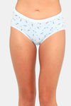 Red Rose Medium Rise Full Coverage Hipster Panty (Pack of 3) - Multicolor — thumbnail 10