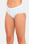 Red Rose Medium Rise Full Coverage Hipster Panty (Pack of 3) - Multicolor — thumbnail 11