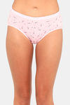 Red Rose Medium Rise Full Coverage Hipster Panty (Pack of 3) - Multicolor — thumbnail 2