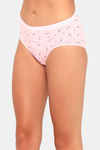 Red Rose Medium Rise Full Coverage Hipster Panty (Pack of 3) - Multicolor — thumbnail 3