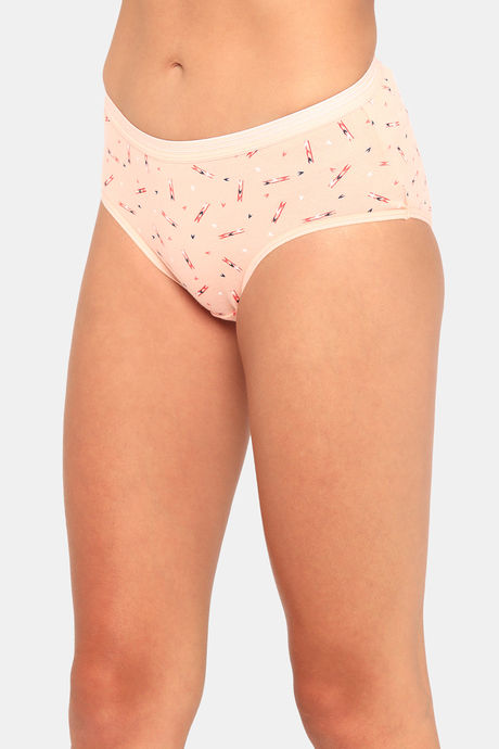 Red Rose Medium Rise Full Coverage Hipster Panty (Pack of 3) - Multicolor — image 7