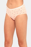 Red Rose Medium Rise Full Coverage Hipster Panty (Pack of 3) - Multicolor — thumbnail 7