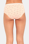 Red Rose Medium Rise Full Coverage Hipster Panty (Pack of 3) - Multicolor — thumbnail 8