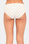Red Rose Medium Rise Full Coverage Hipster Panty (Pack of 3) - Multicolor — thumbnail 12