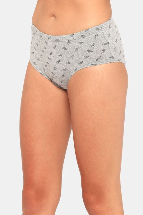 Red Rose Medium Rise Full Coverage Hipster Panty (Pack of 3) - Multicolor — image 7