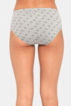 Red Rose Medium Rise Full Coverage Hipster Panty (Pack of 3) - Multicolor — thumbnail 8