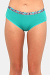 Red Rose Medium Rise Full Coverage Hipster Panty (Pack of 3) - Multicolor — thumbnail 2