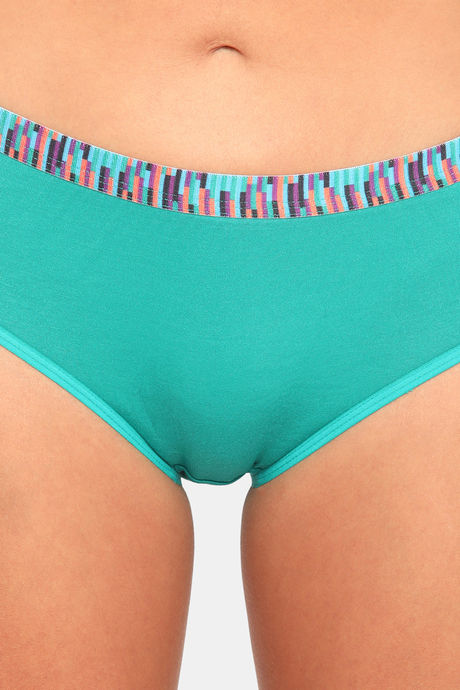 Red Rose Medium Rise Full Coverage Hipster Panty (Pack of 3) - Multicolor — image 5