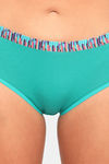 Red Rose Medium Rise Full Coverage Hipster Panty (Pack of 3) - Multicolor — thumbnail 5