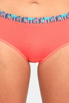 Red Rose Medium Rise Full Coverage Hipster Panty (Pack of 3) - Multicolor — thumbnail 9