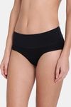 Red Rose High Rise Full Coverage Hipster Panty - Black — thumbnail 4