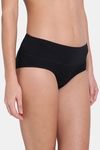 Red Rose High Rise Full Coverage Hipster Panty - Black — thumbnail 5