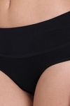 Red Rose High Rise Full Coverage Hipster Panty - Black — thumbnail 7