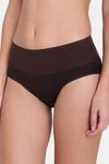 Red Rose High Rise Full Coverage Hipster Panty - Coffee — thumbnail 4