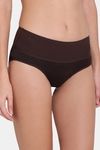 Red Rose High Rise Full Coverage Hipster Panty - Coffee — thumbnail 5