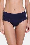 Red Rose High Rise Full Coverage Hipster Panty - Navy — thumbnail 1