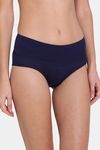 Red Rose High Rise Full Coverage Hipster Panty - Navy — thumbnail 5