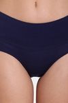Red Rose High Rise Full Coverage Hipster Panty - Navy — thumbnail 6