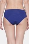 Red Rose Medium Rise Full Coverage Hipster Panty - Blue — thumbnail 2