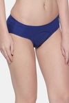 Red Rose Medium Rise Full Coverage Hipster Panty - Blue — thumbnail 3