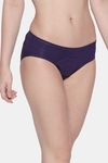 Red Rose Medium Rise Full Coverage Hipster Panty - Purple — thumbnail 3