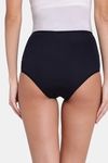 Red Rose High Rise Full Coverage Hipster Panty - Navy — thumbnail 2