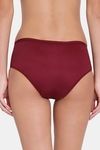 Red Rose Medium Rise Full Coverage Hipster Panty - Maroon — thumbnail 2