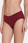 Red Rose Medium Rise Full Coverage Hipster Panty - Maroon — thumbnail 4