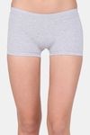 Red Rose Low Rise Full Coverage Boyshort - Grey — thumbnail 1