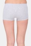 Red Rose Low Rise Full Coverage Boyshort - Grey — thumbnail 2