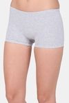 Red Rose Low Rise Full Coverage Boyshort - Grey — thumbnail 3
