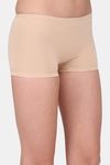 Red Rose Low Rise Full Coverage Boyshort - Skin — thumbnail 4