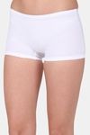 Red Rose Low Rise Full Coverage Boyshort - White — thumbnail 3