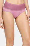 Red Rose Medium Rise Full Coverage Hipster Panty - Pink — thumbnail 4
