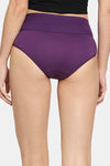 Red Rose Medium Rise Full Coverage Hipster Panty - Purple — thumbnail 2