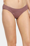 Red Rose Medium Rise Full Coverage Hipster Panty - Brown — thumbnail 4