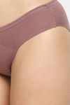 Red Rose Medium Rise Full Coverage Hipster Panty - Brown — thumbnail 5