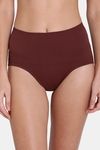 Red Rose Lycra Seamless High Waist Shaper Panty - Coffee — thumbnail 1