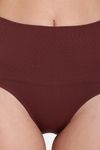 Red Rose Lycra Seamless High Waist Shaper Panty - Coffee — thumbnail 6