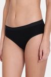 Red Rose Cotton Mid Waist Shaper Panty - Black — thumbnail 3